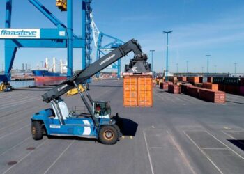 Container-stacker-scale