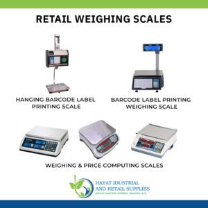 Retail Weighing Scale supplier in UAE & Saudi Arabia