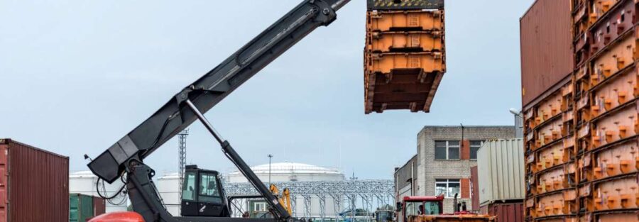 Container Stacker Scale